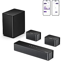 Vista 12 de ULTIMEA Barra de Sonido 5.1, Sistema de Sonido Envolvente Dolby Atmos de 410W para TV, Barras de Sonido 3D para Smart TV con Subwoofer, Sonido