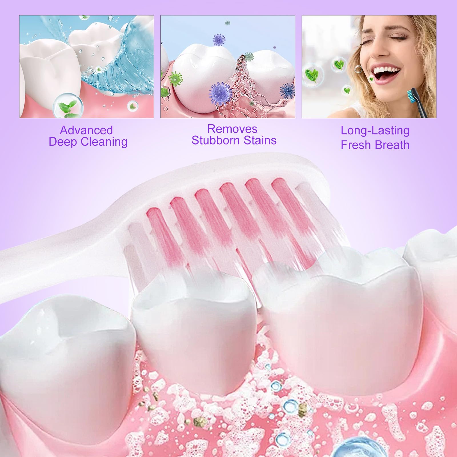 Polvere Sbiancante per Denti, Polvere minerale per il restauro dei denti, Sicura per lo Smalto & Senza Sensibilità,Smacchiatore Sicuro Per Gengive E Smalto Denti Naturalmente
