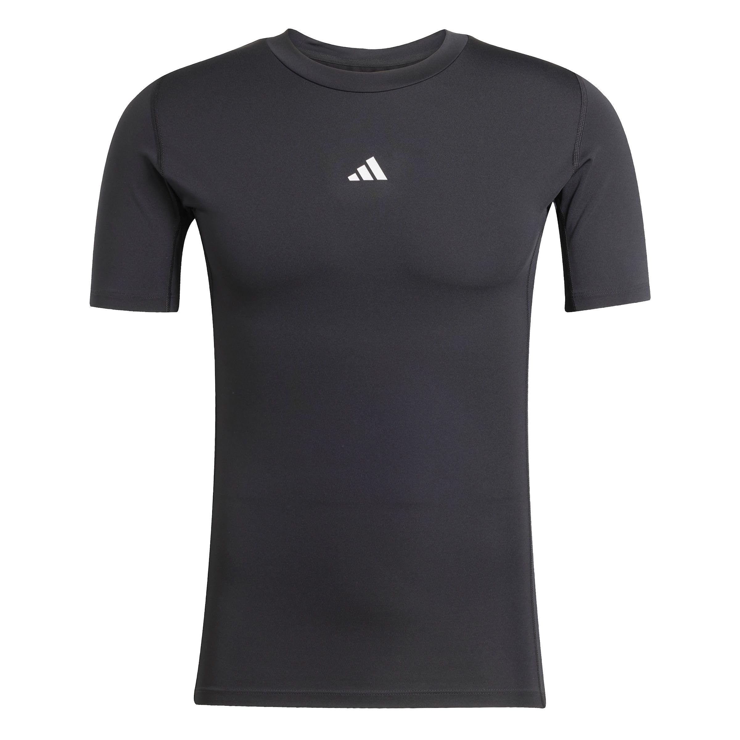 adidas Herren Techfit Short Sleeve Tee Men T-Shirt (1er Pack)