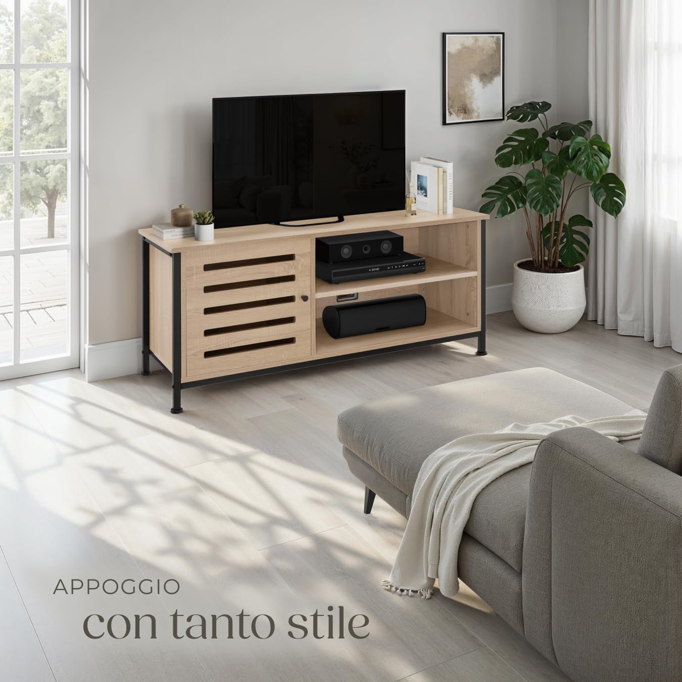 Gestione TV Cabina Tectake 801105 Galway 2 Compartimenti - Dettaglio