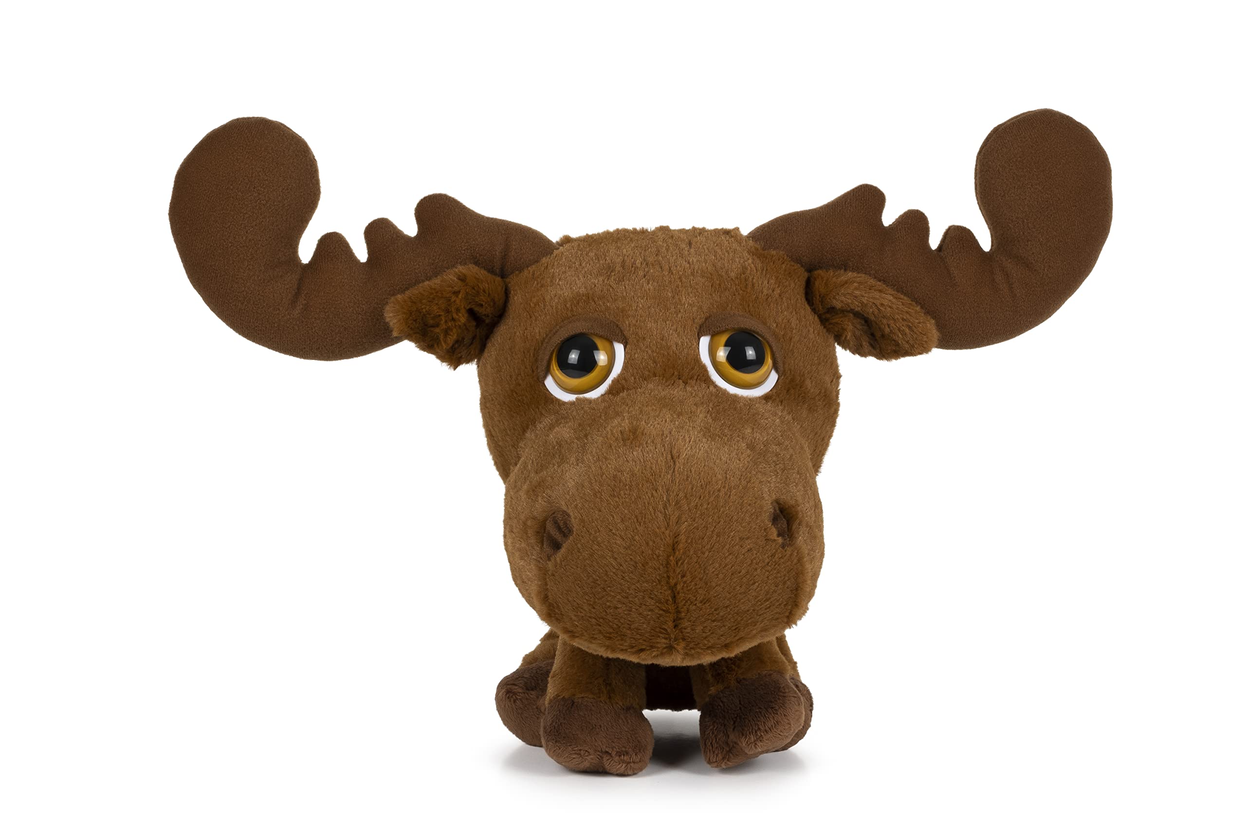 BIG HEADZ Around the World Plush Toys - Huggable and Adorable Collection of 8 Styles including Zebra, Toucan, Camel, Reindeer, Whale, Fox, Koala, and Panda for Kids of All Ages