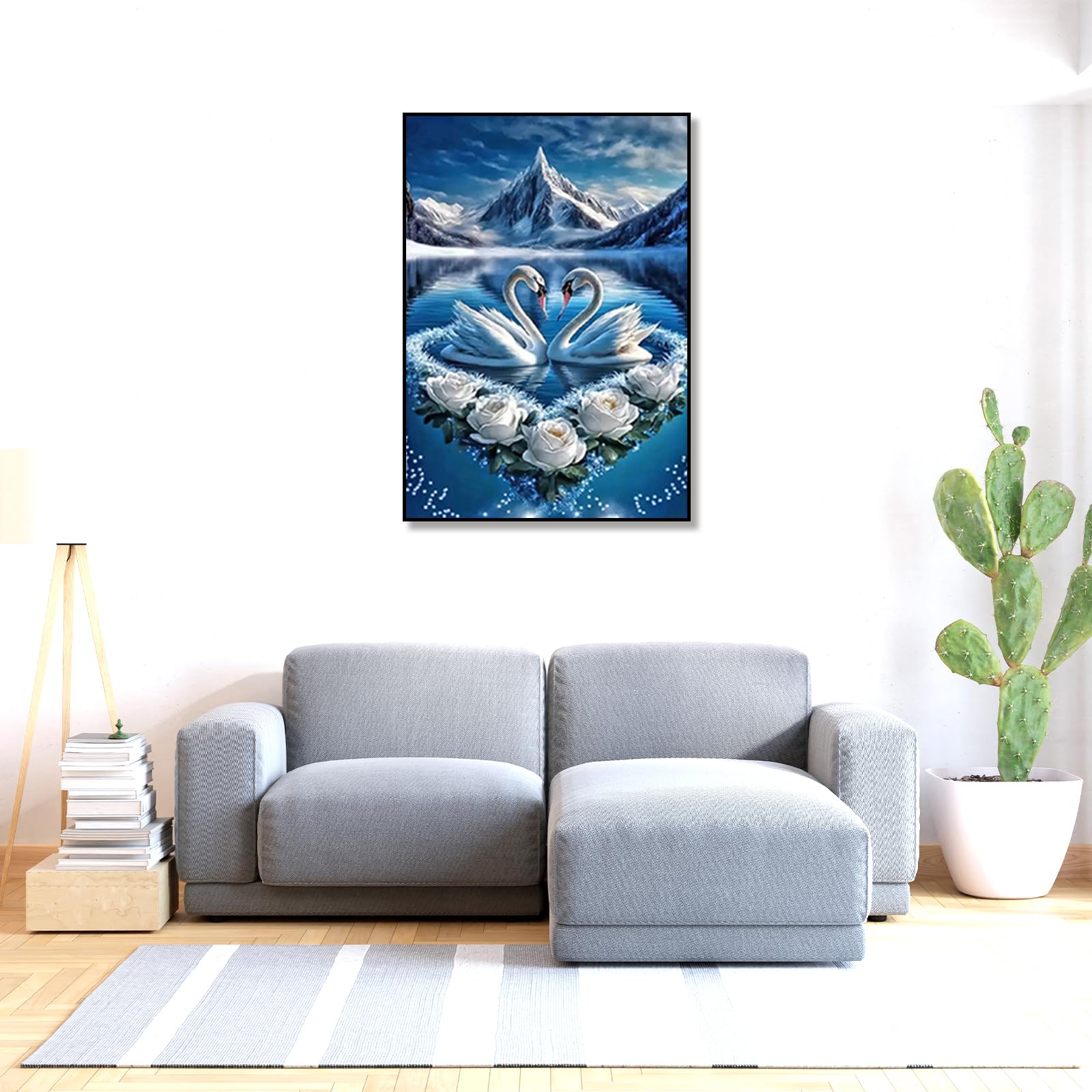 SHEGZHUC 40 x 50 cm, pietre rettangolari per pittura a mosaico, pittura