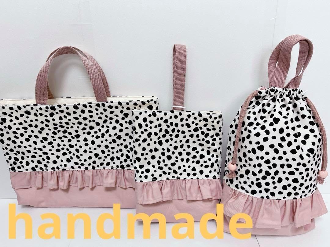 入園入学準備グッズ♡5点セット♡ハニーチューン✖️くすみピンク