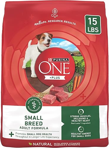 Vista 11 de Purina One SmartBlend - Fórmula Natural de Cordero Alimento Seco para Perros Adultos, Razas pequeñas