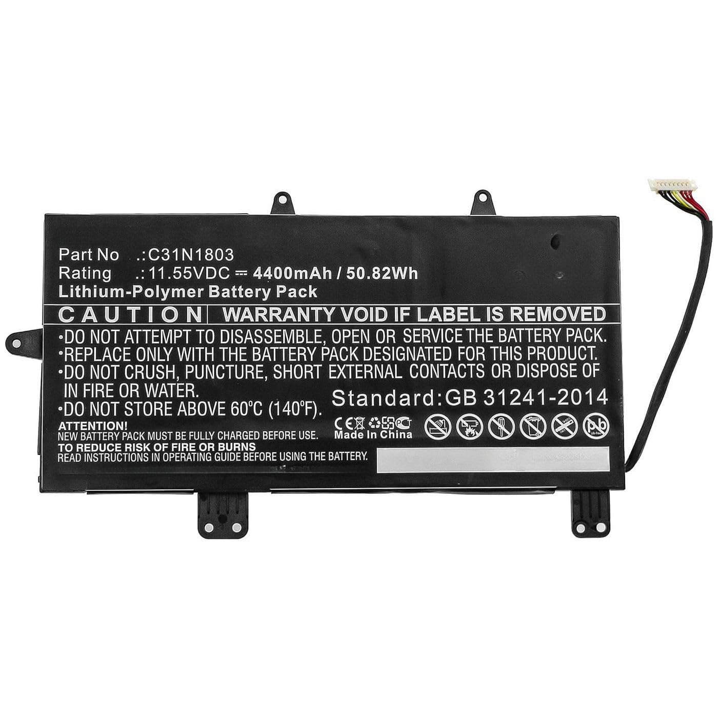 CoreParts MBXAS-BA0284 Laptop Battery for Asus