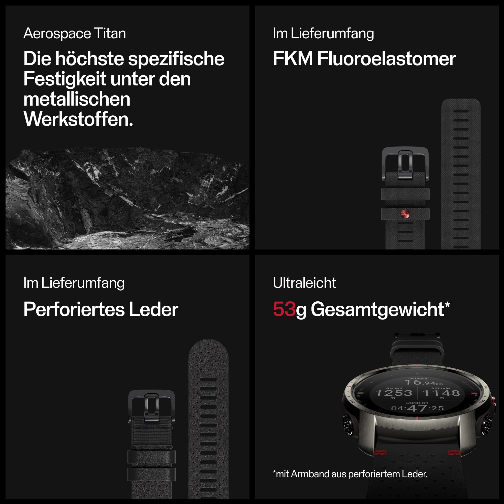 Polar Grit X Pro Titan – Premium Outdoor-Multisportuhr mit GPS – Strapazierfähigkeit auf Militärstandard, Saphirglas, Pulsmessung am Handgelenk, Lange Akkulaufzeit, Navigation, M/L