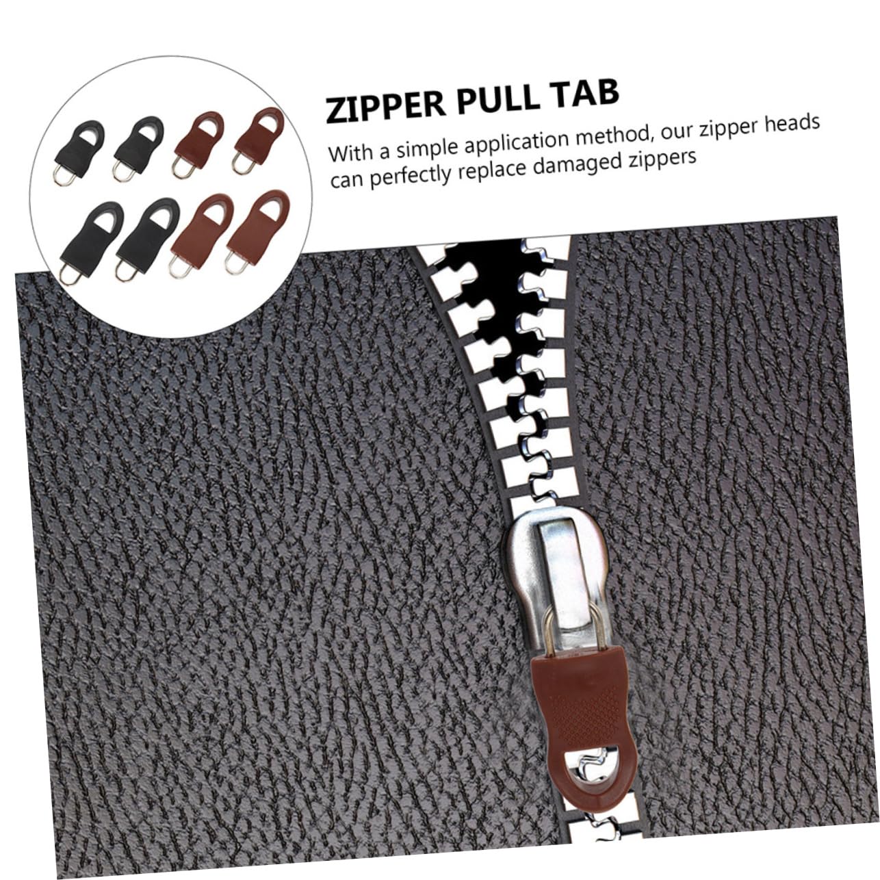 NUOBESTY Juego De 4 Piezas De Accesorios Para Mochila Con Cremalleras Desmontables Kit De Reparación De Cremalleras Fáciles De Usar 32 Unidades X 4