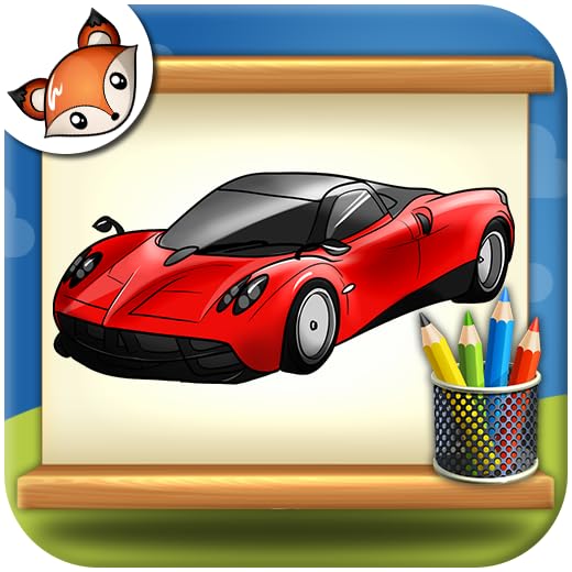 How to Draw Super Cars Step by Step Drawing App