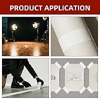 Vista 43 de WELSTIK Paquete de 2 cintas negras Gaffers, 2 pulgadas x 33 yardas, cinta Gaffer 10% más larga, cinta impermeable con acabado mate, no reflectante