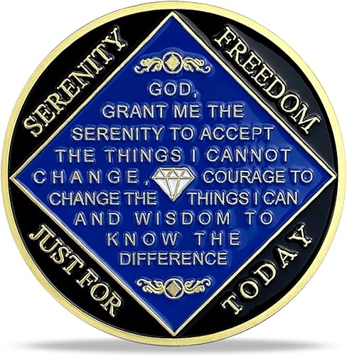 Miniatura 3 de Medallón NA de 3 años bañado en oro, monedas anónimas, regalo de recuperación de fichas de aniversario de cumpleaños