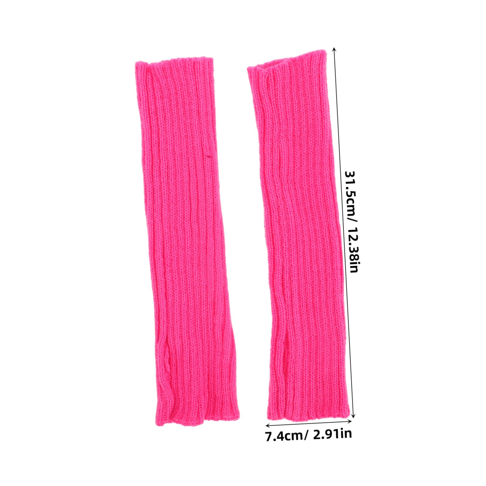 TENDYCOCO Fingerless Gloves Women's Long Stretchy Arm Warmers for Winter Cozy Touchscreen Gloves