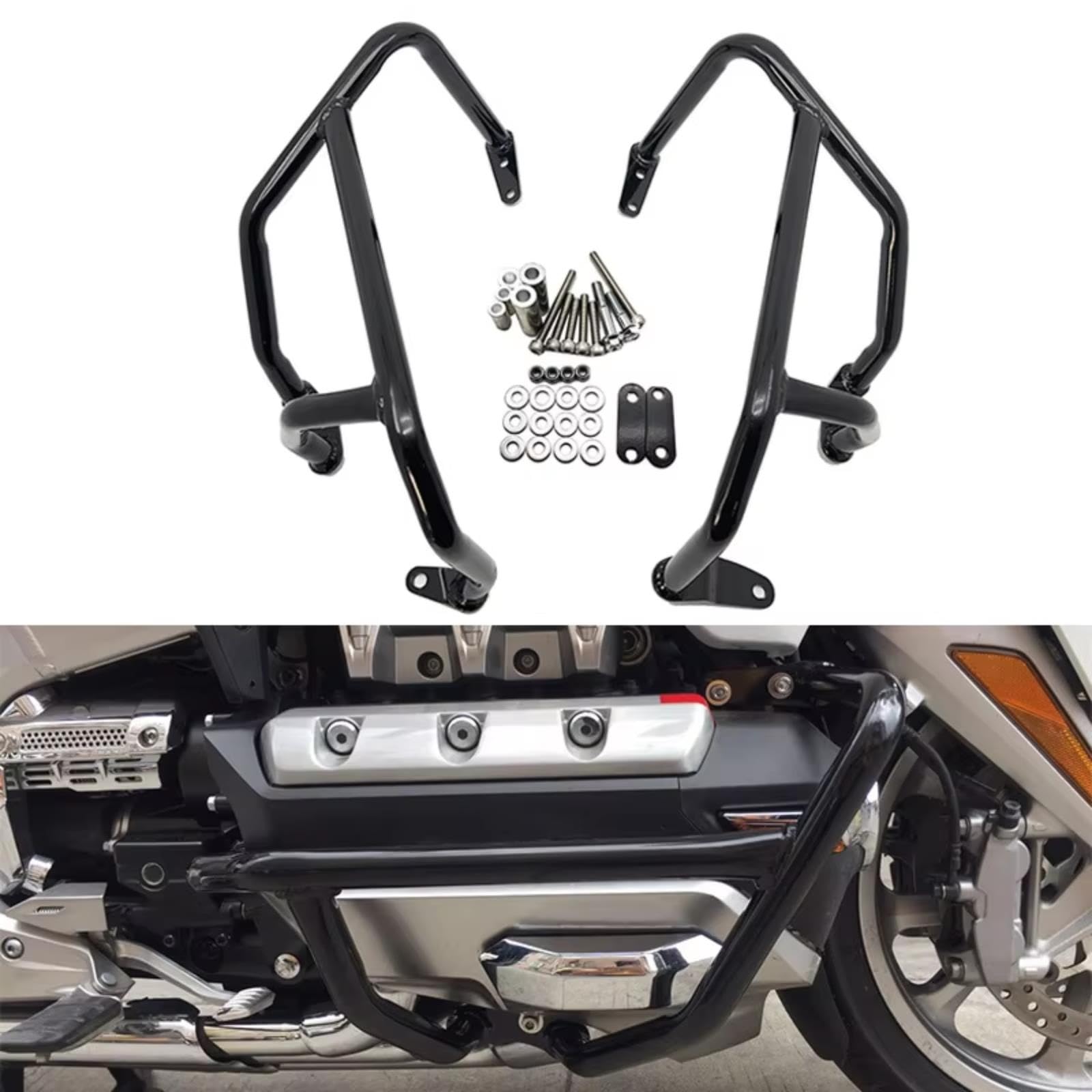 Paramotore Moto Paraurti Crash Bar Per Goldwing GL1800 2018-2021
