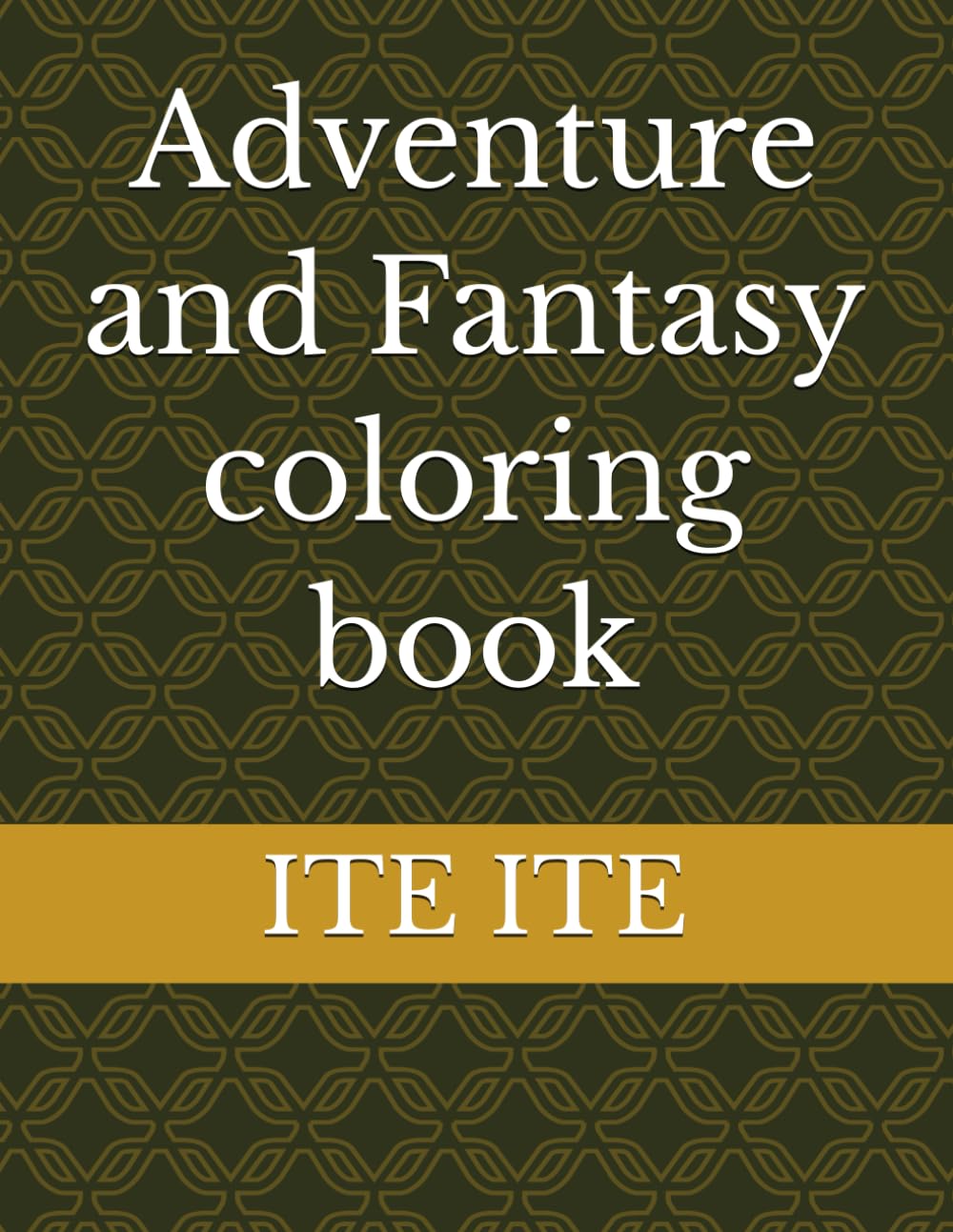 Adventure and Fantasy coloring book