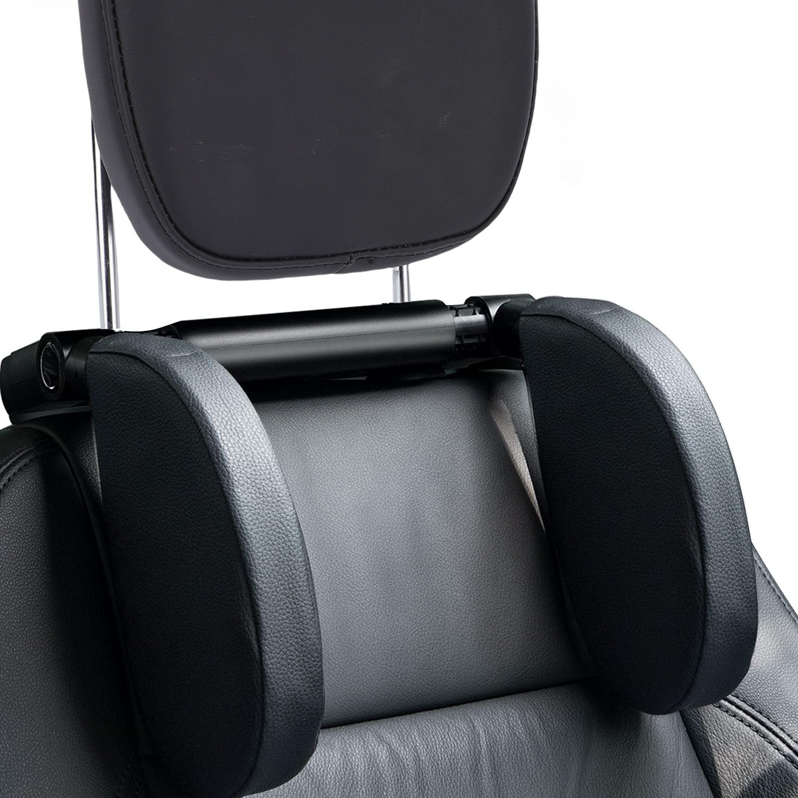 Poggiatesta per Auto Memory Foam Comodo Cuscino di Supporto per il Collo Cuscino Poggiatesta di Ricambio Universale in Pelle PU per Seggiolino Auto