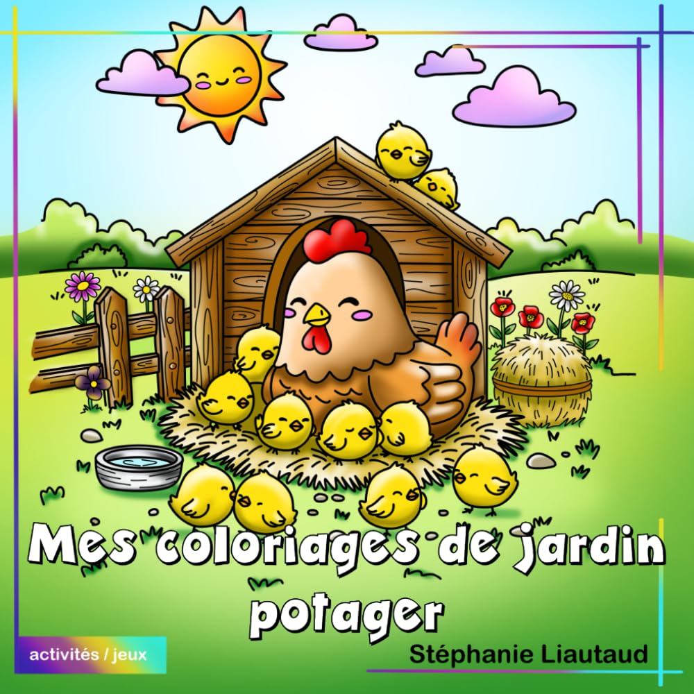 Mes coloriages de jardin potager