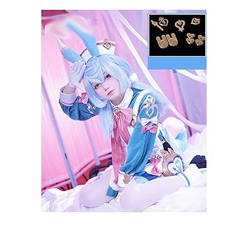 Amazon.co.jp: げんしん シグウィン コスプレ服 全セット版 耳＋