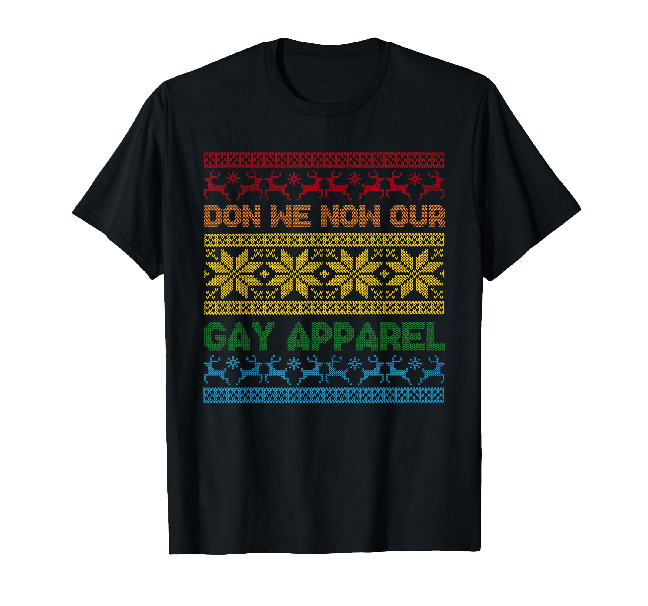 Don We Now Our Gay Apparel Rainbow LGBT T-Shirt