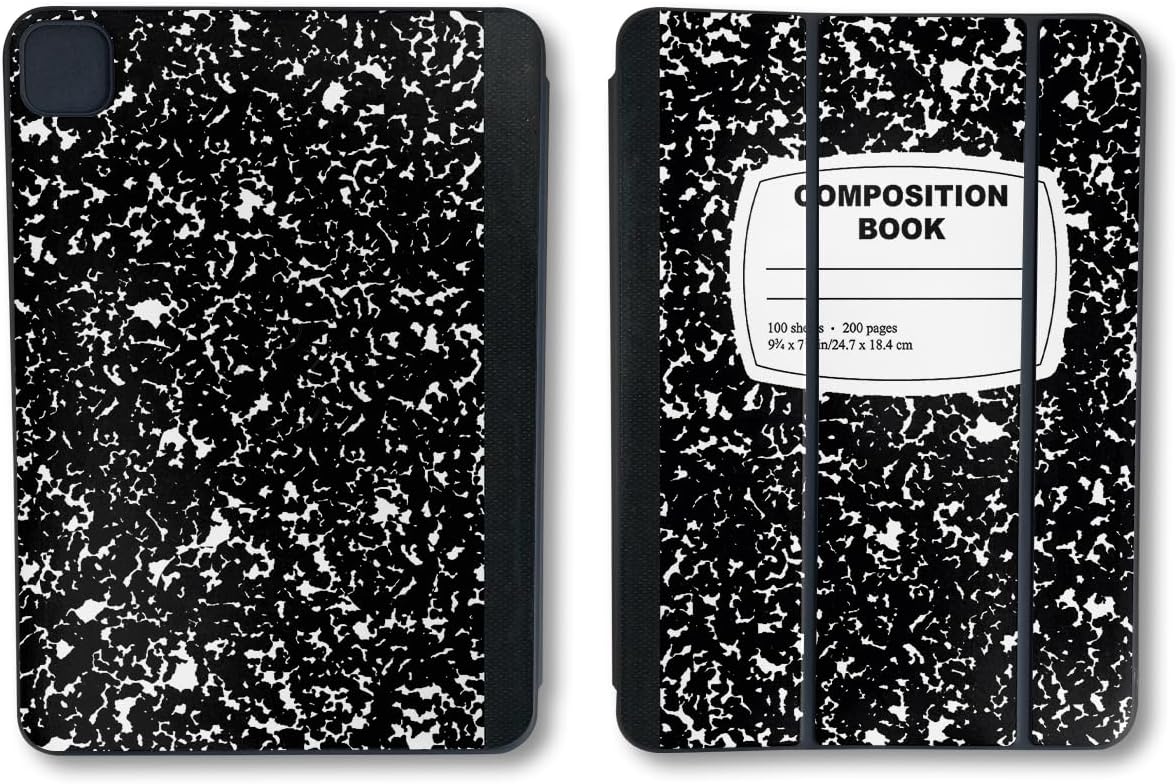 Skin Compatible with Apple Smart Folio for iPad Pro 13-inch (M4/M5) 2025 - Composition Book - Premium 3M Vinyl Protective Wrap Decal Cover - Easy to Apply | Crafted in The USA by MightySkins