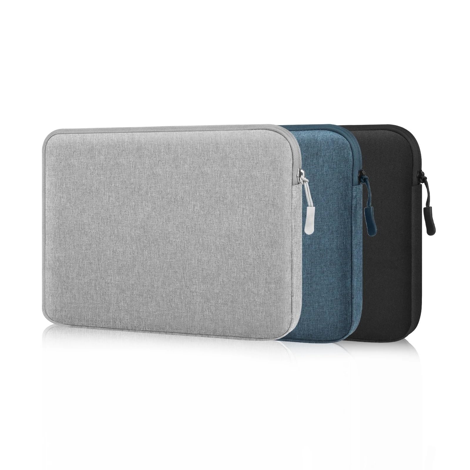 Funda De Tableta Funda for Tableta con Cremallera, maletín for tabletas de 9,7 a 11,0 Pulgadas para Tablet(Dark Blue)