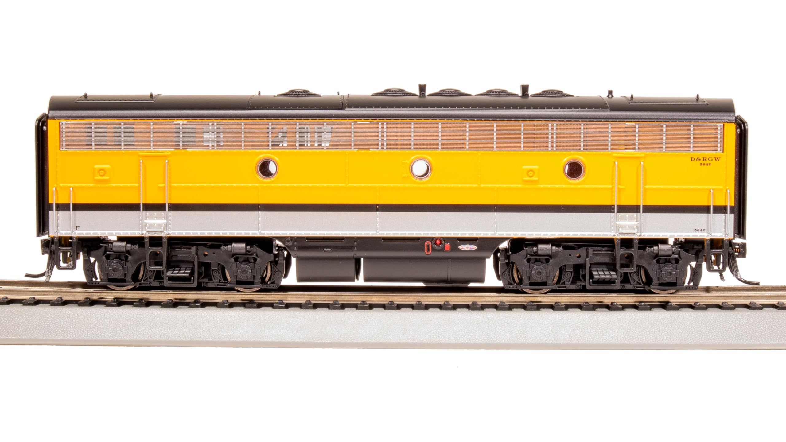 Broadway Limited 8204 EMD F7B, DRGW 5643, Single Stripe Scheme, Paragon4 Sound/DC/DCC, HO Scale