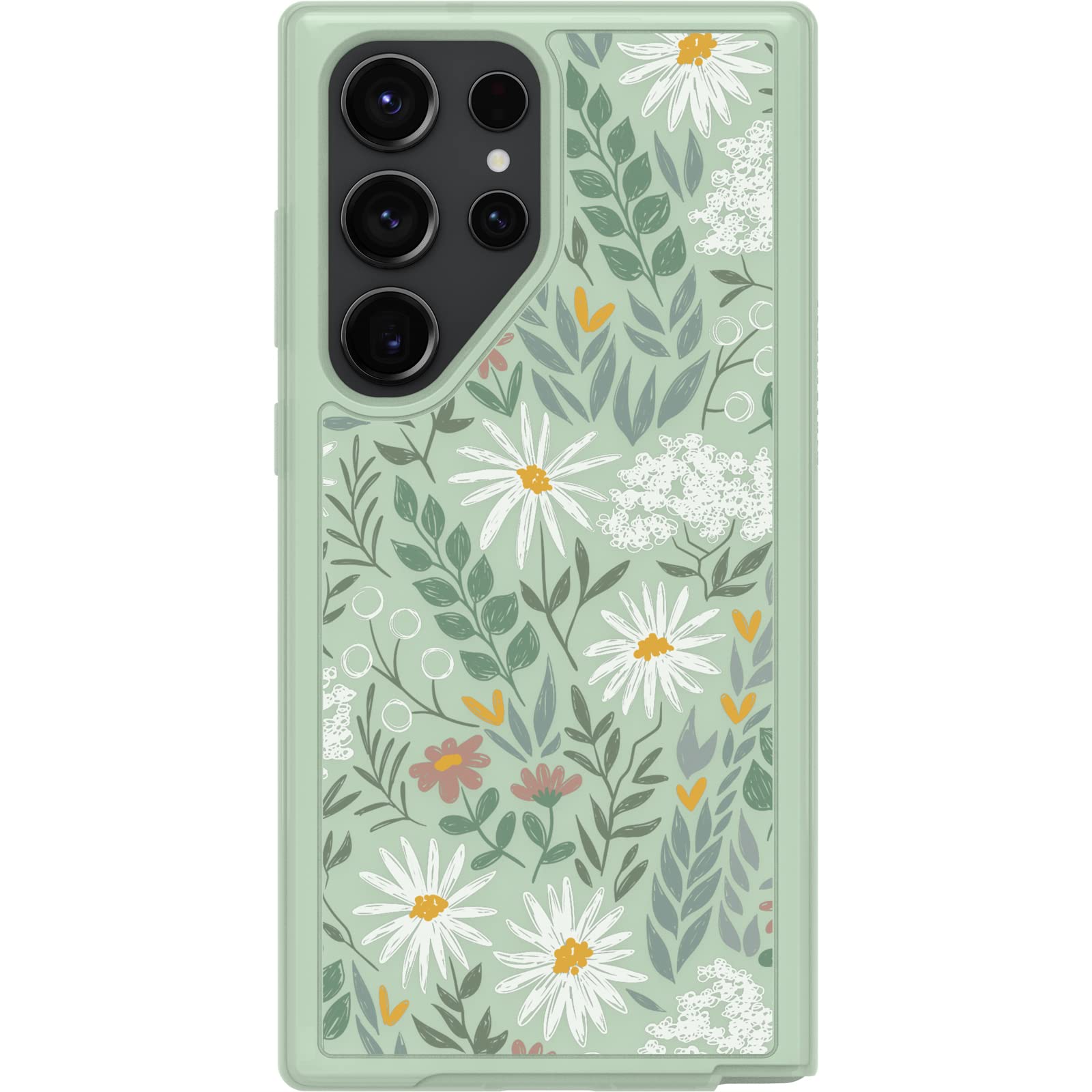 OtterBox Galaxy S23 Symmetry Series Case - CLEAR, Ultra-sleek, Wireless Charging Compatible, Raised Edges Protect Camera & Screen - View #4