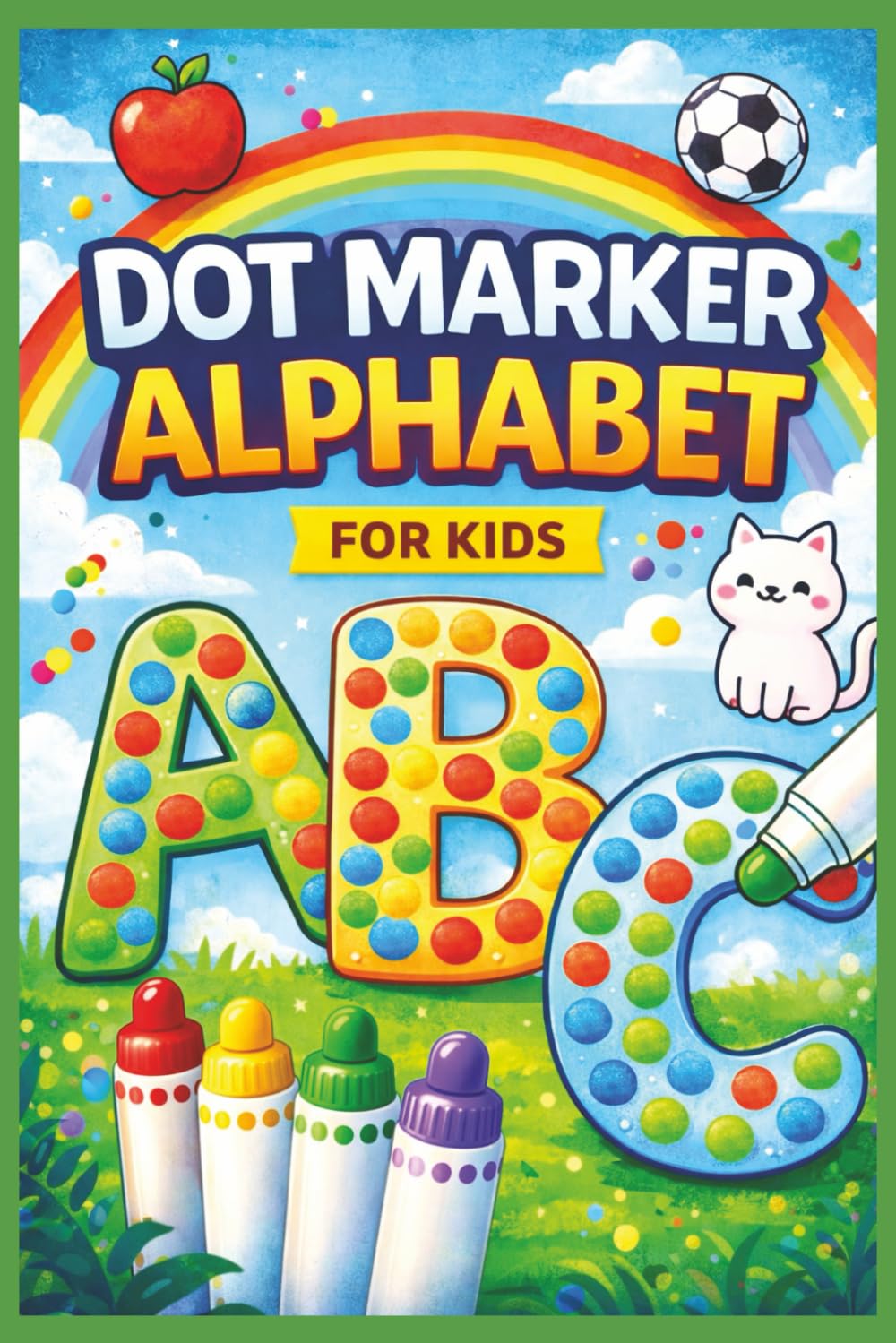 Alphabet Dot Marker Book for Kids: A–Z ABC Learning Activity | Preschool & Toddler Do a Dot Coloring Book | Fun Early Education for Ages 2–5