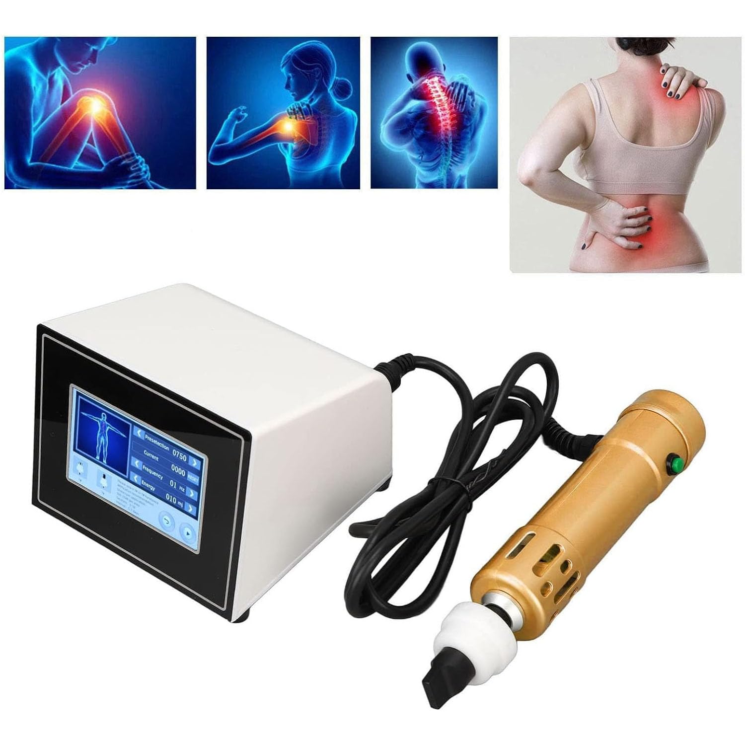 Macchina Professionale Ad Onde D'urto Extracorporee Elettromagnetiche ED