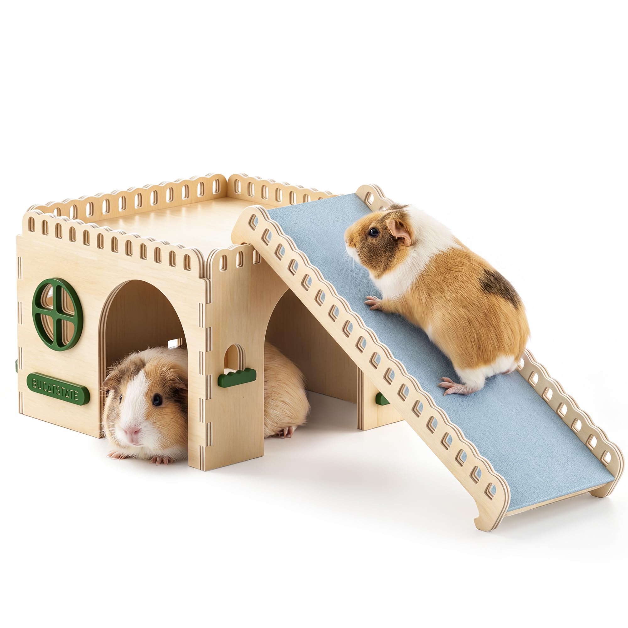 BUCATSTATE Guinea pig wooden hiding place