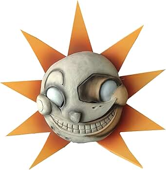 Amazon.com: JUSTAUS Security Breach Sun Moon Clown Masks Cosplay
