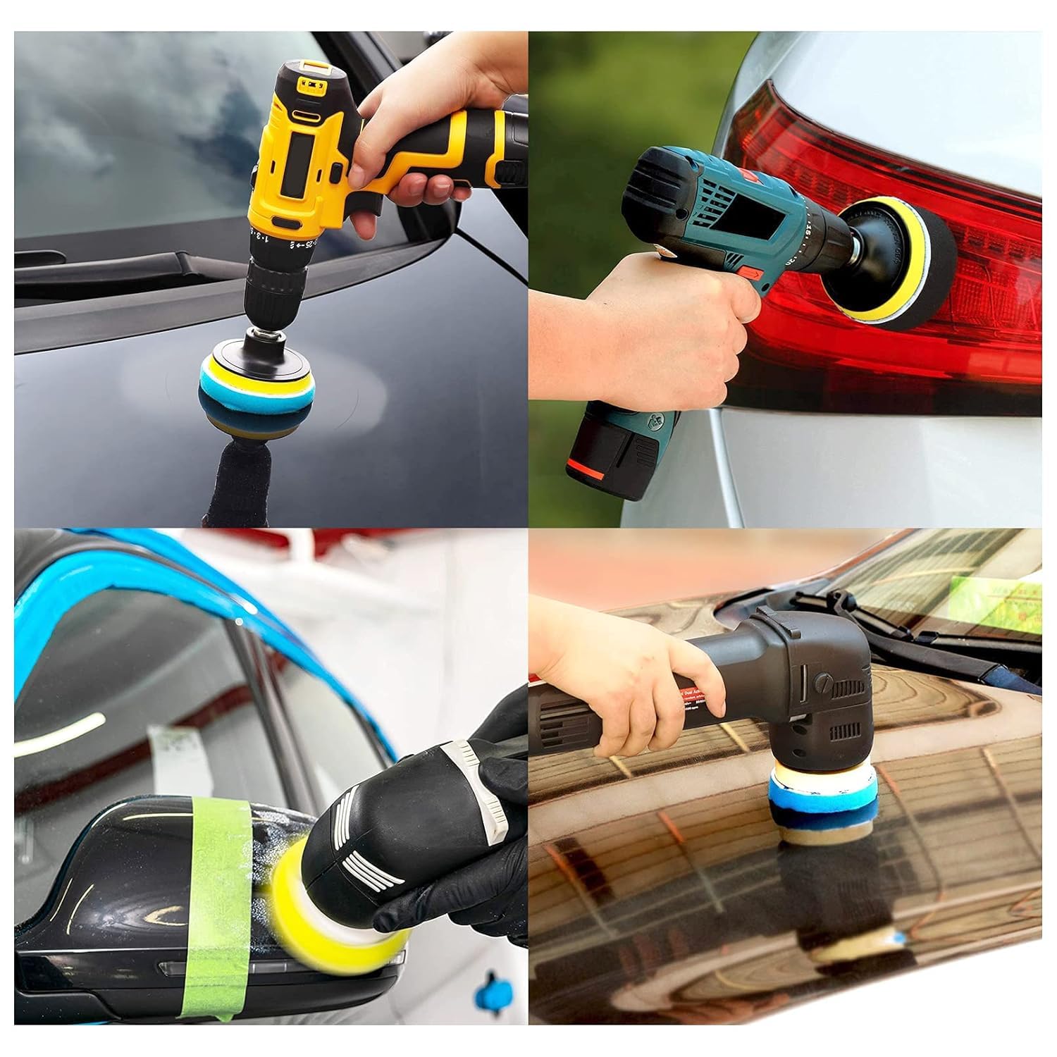 Car Polishing Kit - 27 Piece Buffing Pads -8 Car Polishing Kit - 27 Piece Buffing Pads -8