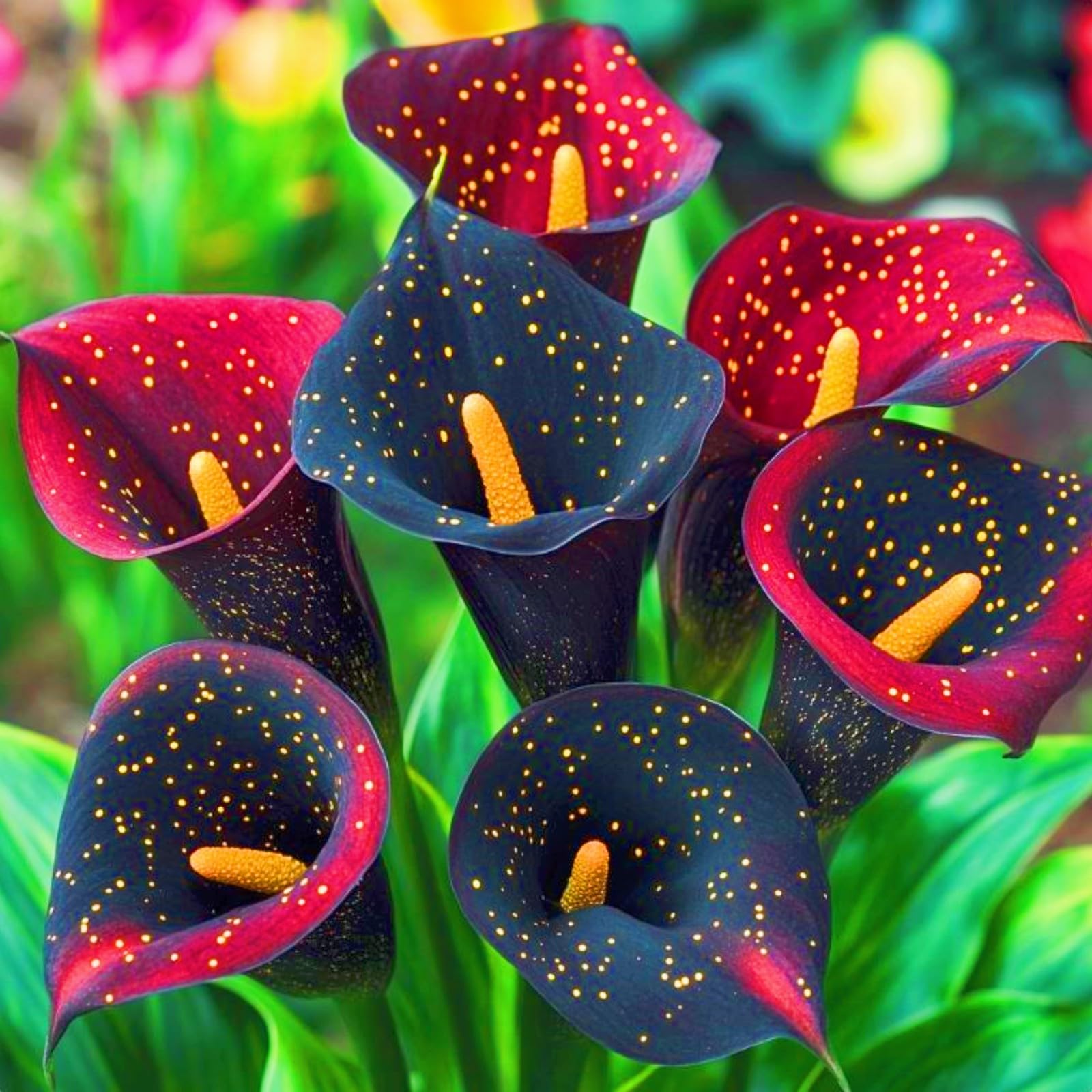 Rich in Color Calla Lily Plants Bloom Year After Year Wedding Flowers/Garden Flowers/Plant Bulbs-8bulbs-f