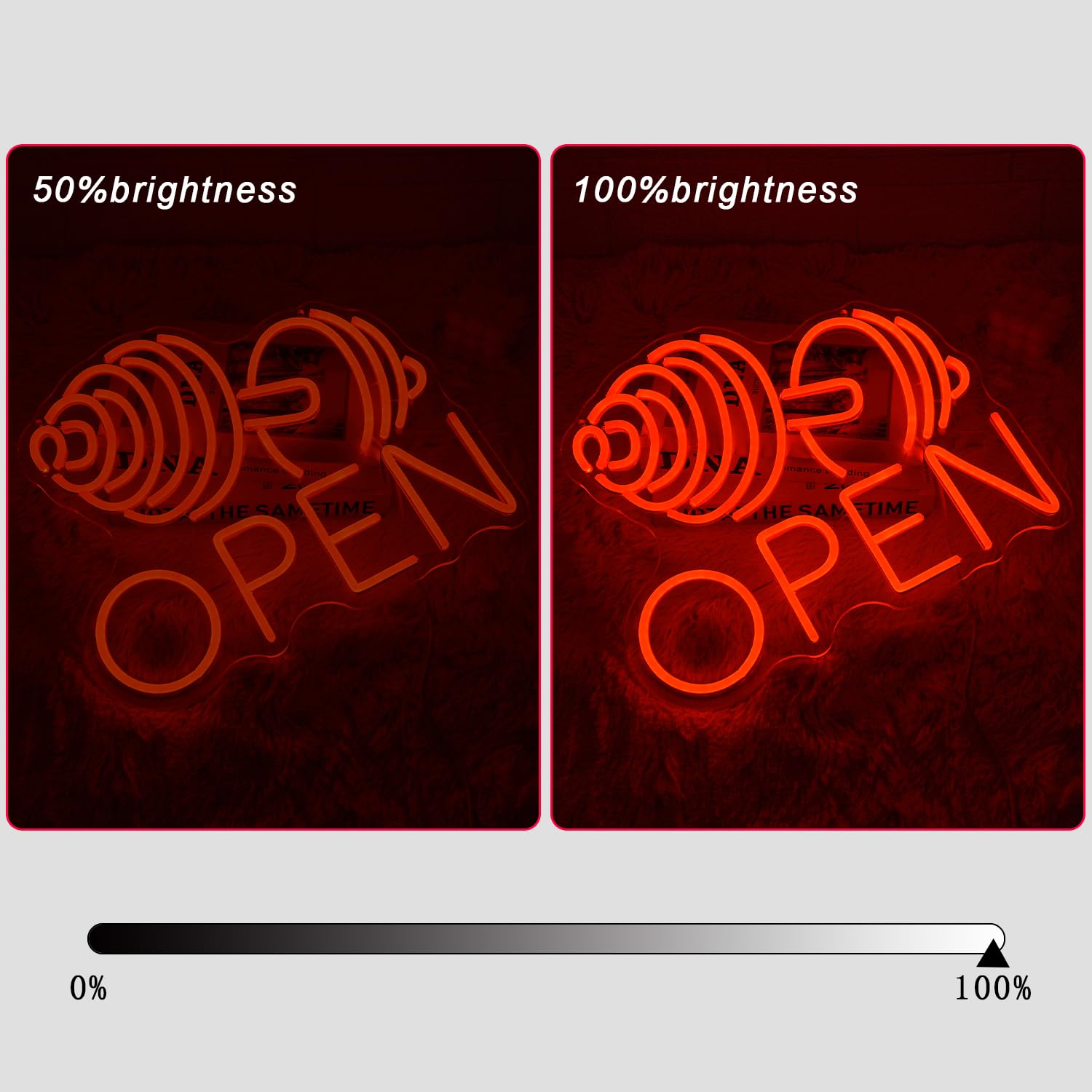 LED Neon Light Sign Gym Neon Sign Dumbbell Neon Light Wall Art Decor, Barbell Neon Sign voor Fitness Room Decor, Led Neon Sign Gifts (Color : Red, Size : 46x23cm