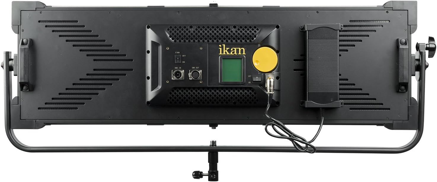 Ikan Lyra Bi-Color 3200K-5600K Soft Panel (1) 1 x 3 Studio & Field LED Light with DMX Control, Bi-Color Adjustable (LBx30) - Black