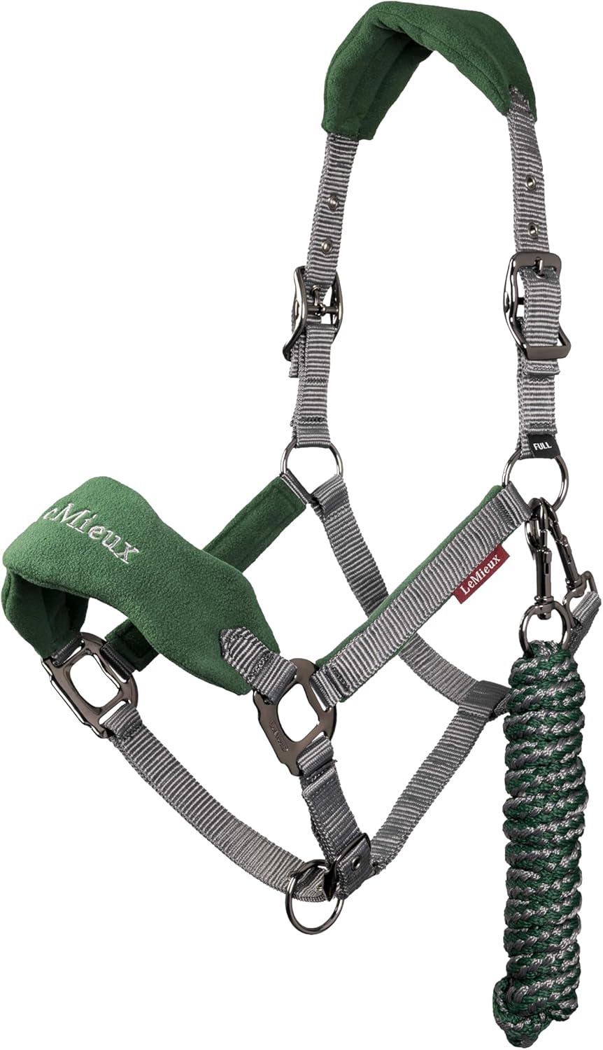 Lemieux Vogue Fleece Headcollar with Lead Rope in