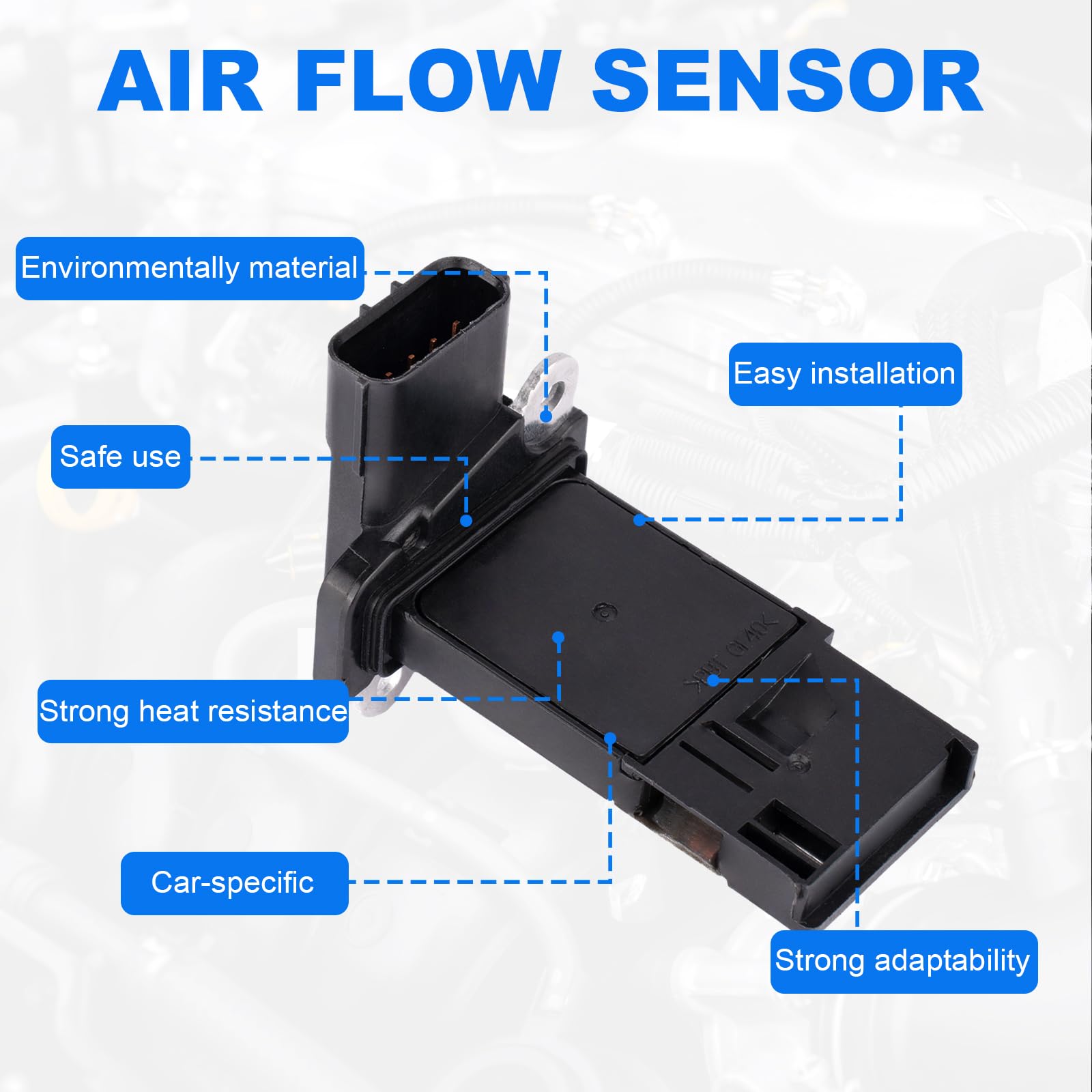 Mass Air Flow MAF Sensor Meter AFH70M-78 Fits 13-16 Chevrolet Impala 2.5L 3.6L E