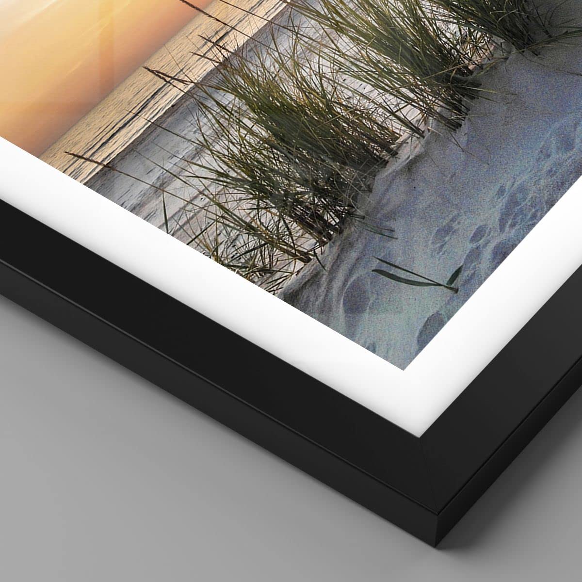 ARTTOR Poster Cadre Noir 50x40 cm Affiche Paysages Maritime - 4201 - P2B