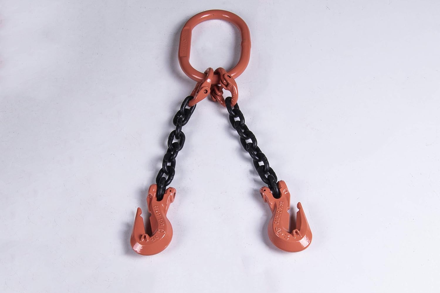 American Industrial 3/8" Double Leg Alloy Chain Sling; Fittings