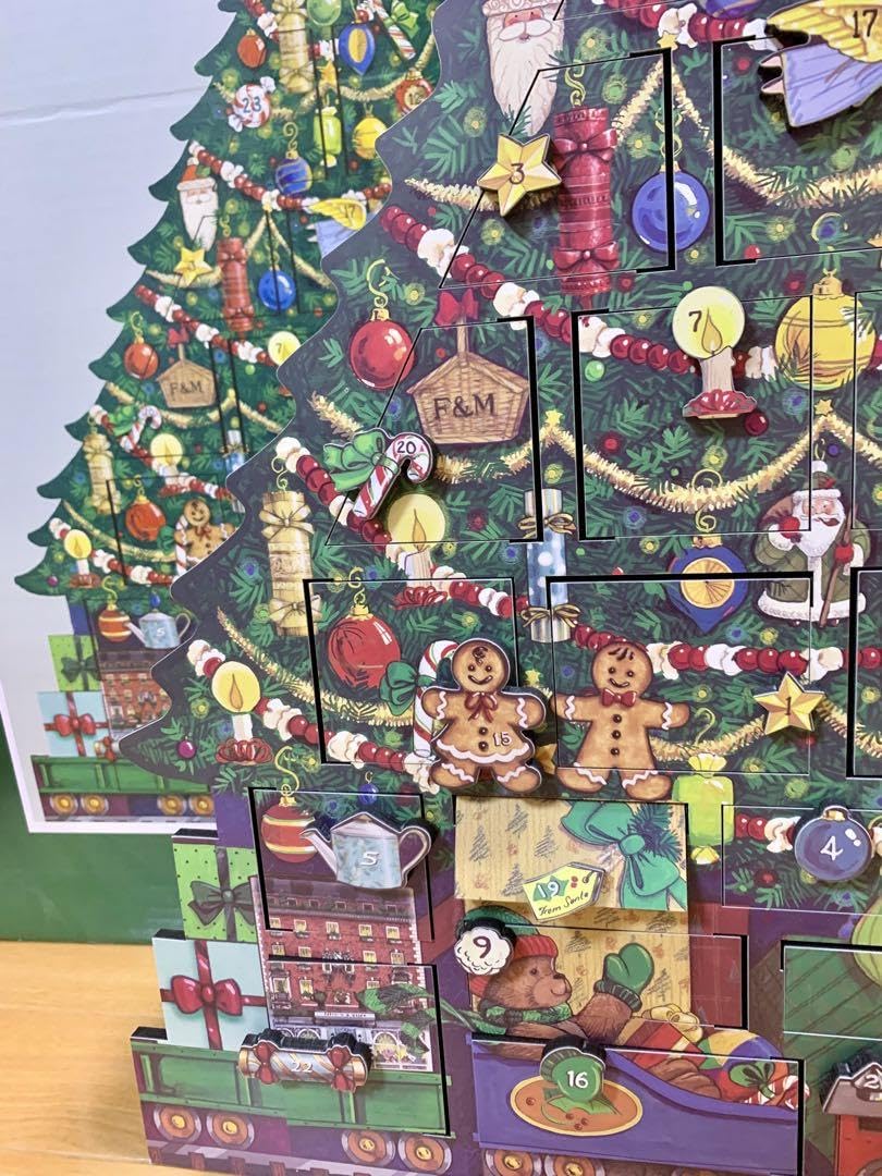 フォートナム＆メイソン クリスマスツリー アドベントカレンダー　2023 木製 Amazon | フォートナム＆メイソン クリスマスツリー アドベント
