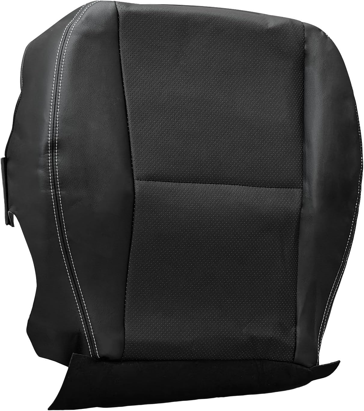Driver Side Bottom Seat Cover Replacement Black Fits for Subaru Forester 2014-2016