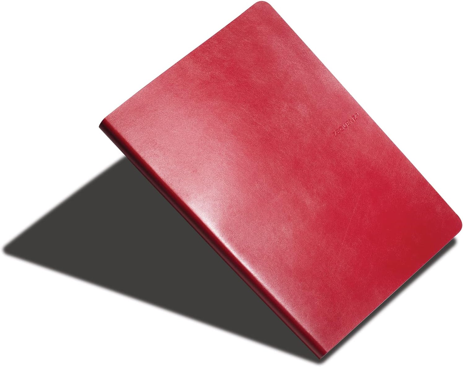 ZEQUENZ Classic 360 Signature Series, Size: A5 Large, Color: Red, Paper: Blank, Soft cover Notebook, Soft Bound Journal, 5.75" x 8.25", 140 sheets / 280 pages, Blank, Plain thick premium paper