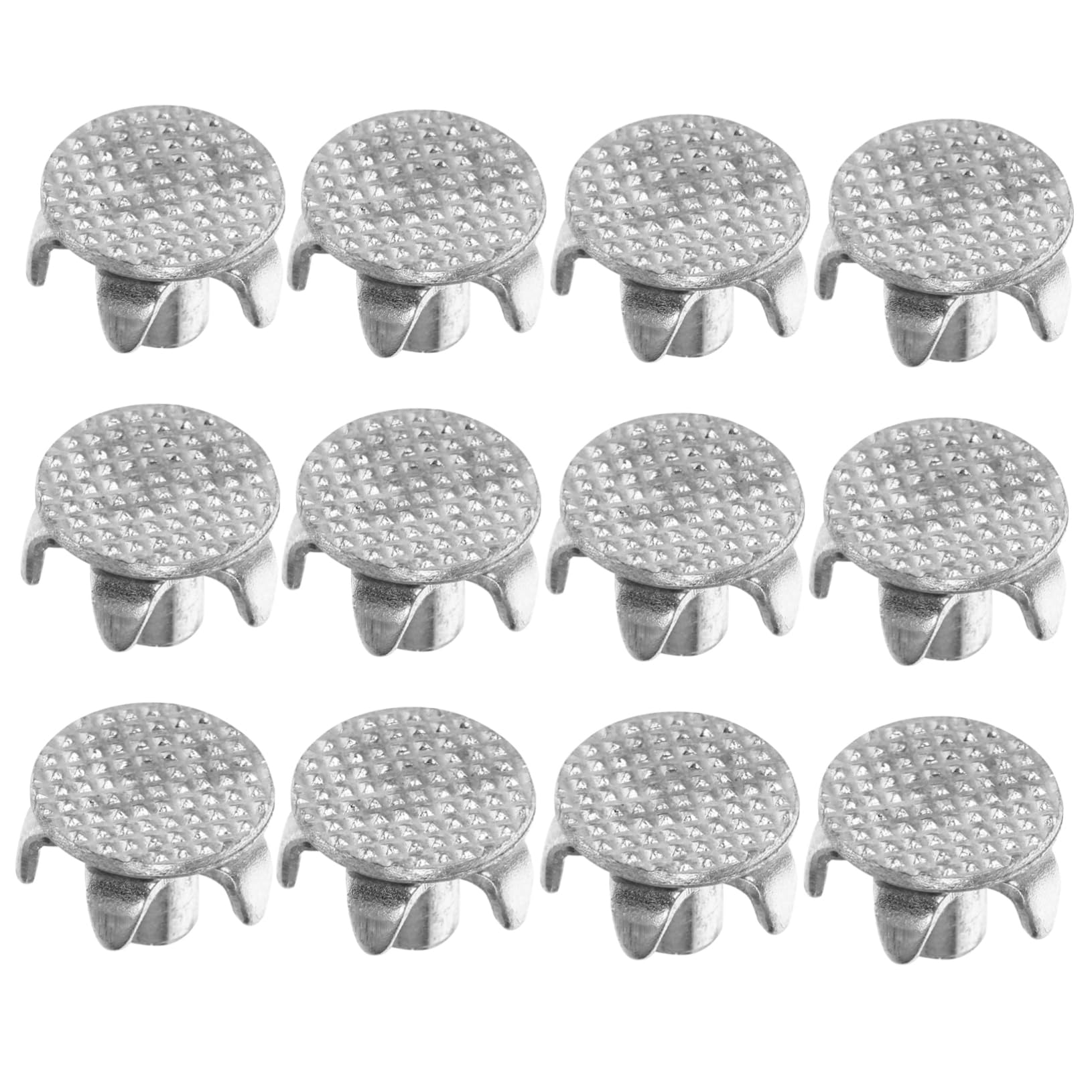 PartyKindom 15pcs Anti-Slip Spikes Slip Grippers Winter Ice Grippers for Shoes Practical Hiking Shoe Crampon