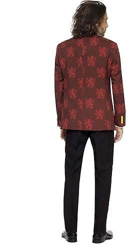 Vista 9 de Opposuits Men's Harry Potter Premium Costume - House Gryffindor - Slim Fit Suit - Red - Includes Blazer, Pants and Tie