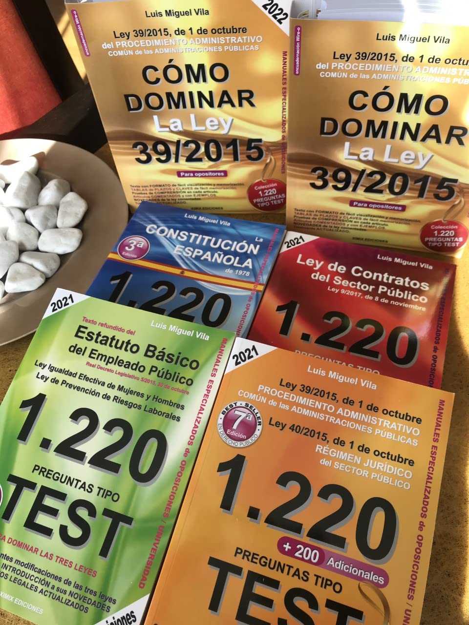 Oposiciones. 1220 Preguntas Tipo Test. Ley de Contratos del Sector Público
