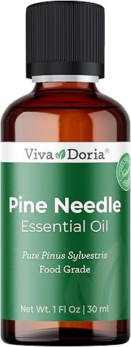 Miniatura 1 de Viva Doria Aceite esencial de pino 100% puro, sin diluir, grado alimenticio, aceite de pino húngaro, 1.0 fl oz (1 onza líquida)