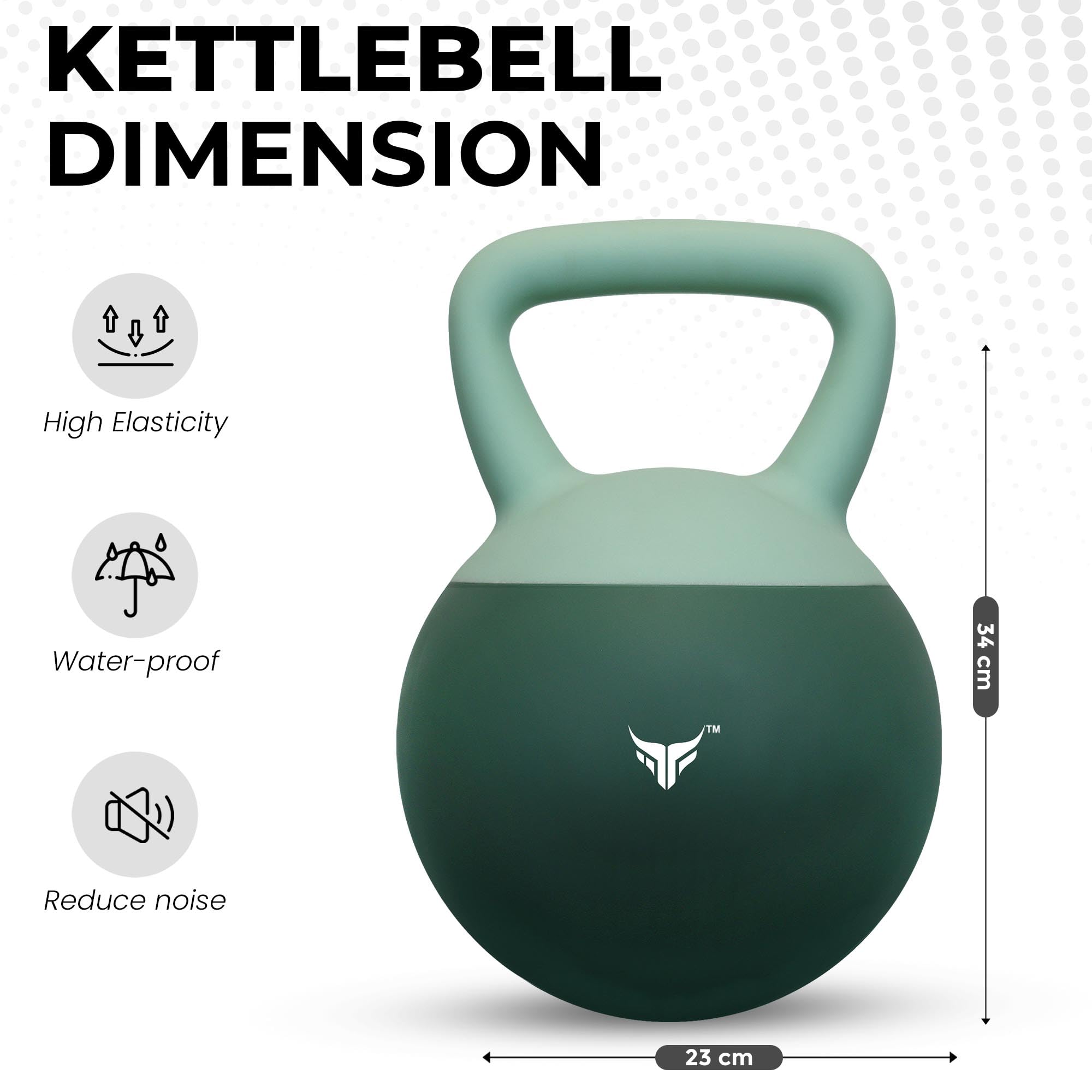 Kettlebell Ajustable con Relleno de Agua, Arena & Arena de Hierro – Pesa Rusa con Revestimiento de PVC para Entrenamiento Fuerza, Quema Grasa, Gimnasio Casa & Entrenamiento Completo – 1–30 KG