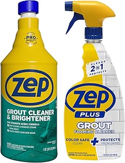 Zep Grout Cleaner and Brightener - Deep Cleaning