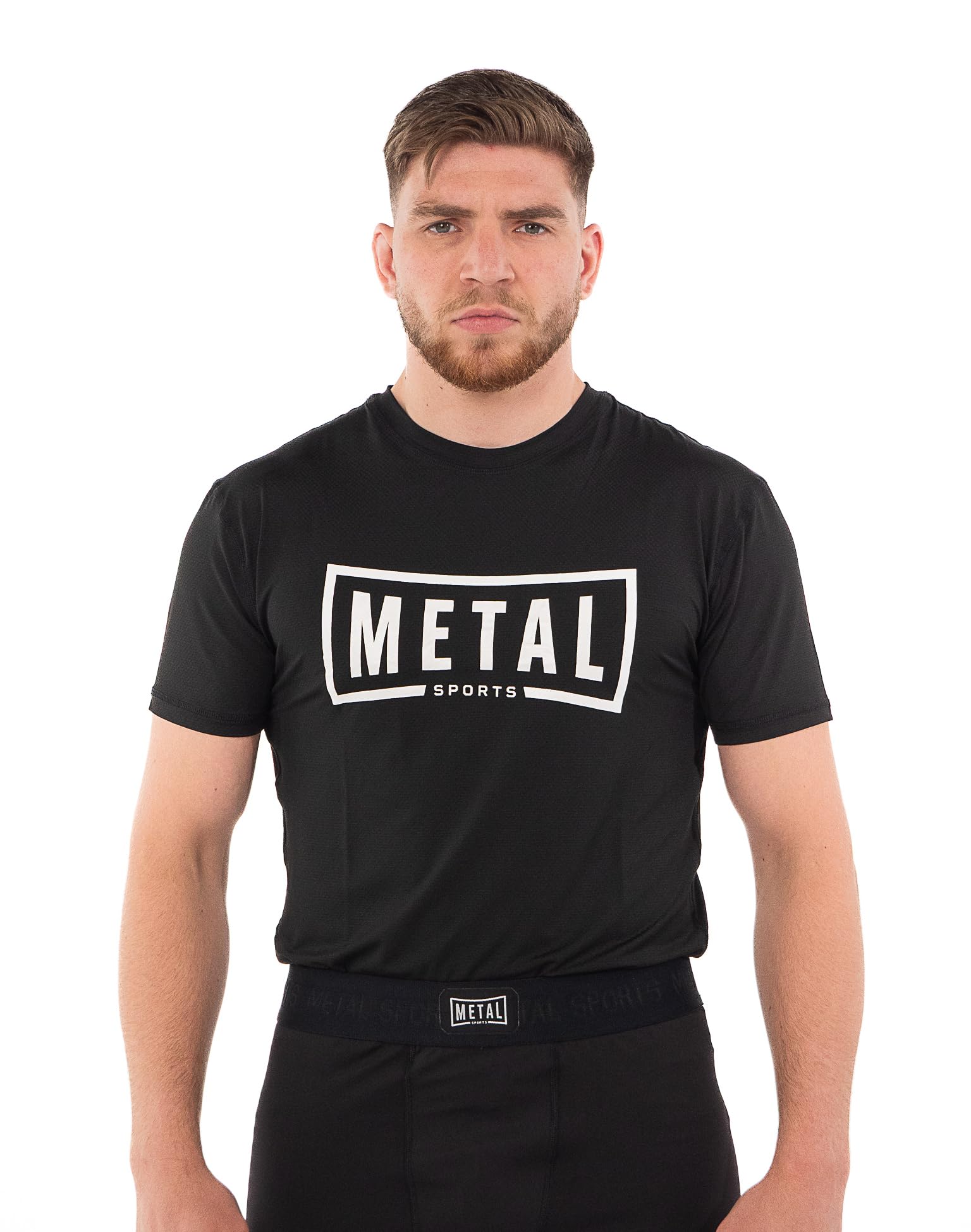Metal Boxe Sports Training T-Shirt