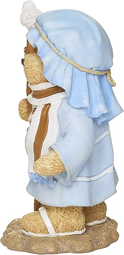 Miniatura 3 de Roman Cherished Teddies Joseph Bear Figurine 3.7 Pulgadas Multicolor