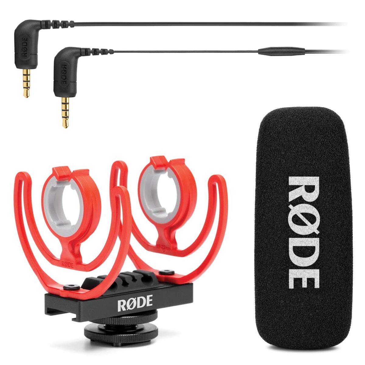 Rode Videomic NTG Broadcast mikrofon do kamery + keepdrum breloczek do kluczy z otwieraczem do butelek