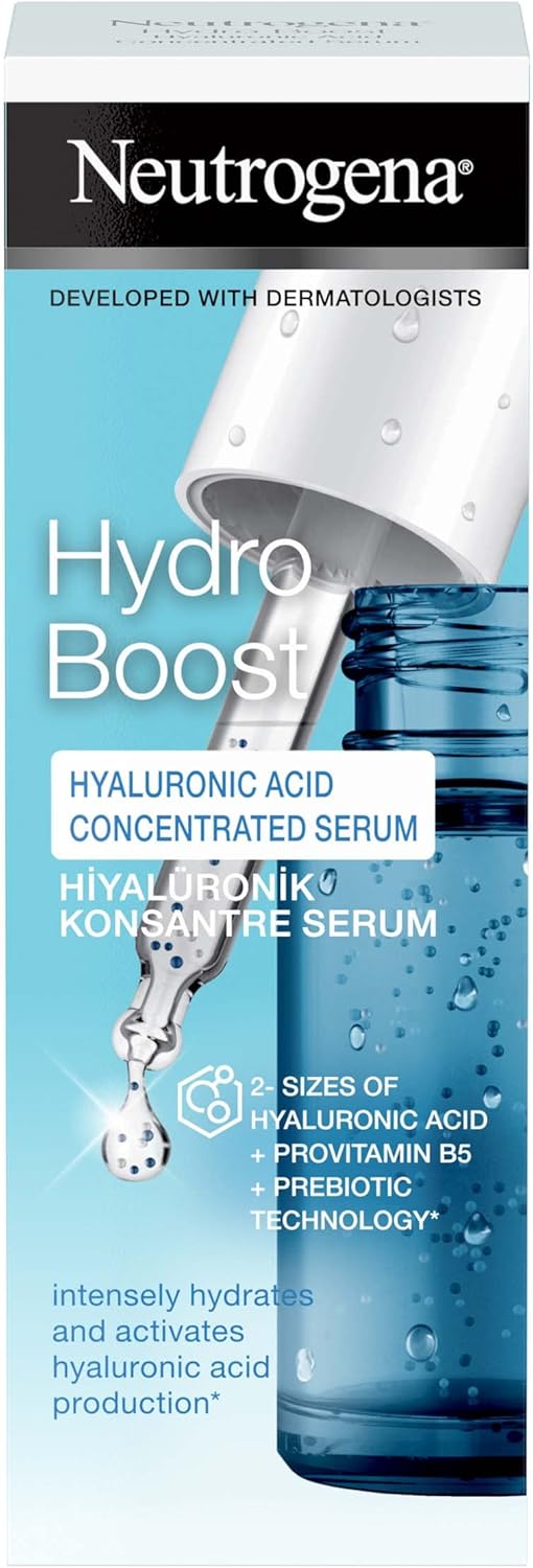 Neutrogena Hydro Boost Hyaluronic Acid Concentrated Serum 15ml BigaMart